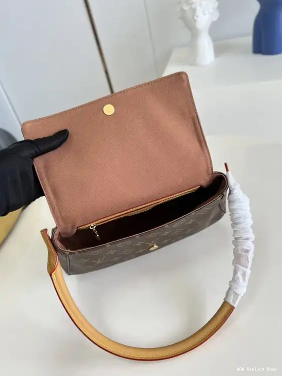 Aaa replica ru Vuitton looping Louis bag-24x21x9cm 0615